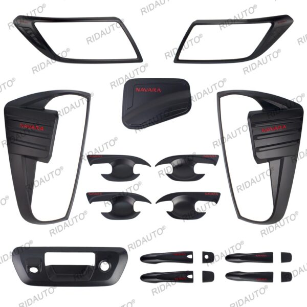 ABS Black Out Caps Kit For NISSAN NAVARA 2021-2024