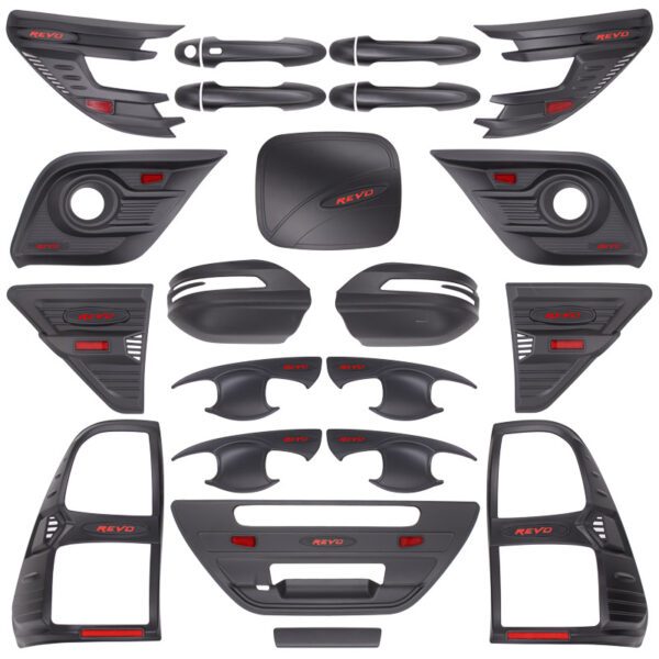 Black Out Caps Kit For Toyota Hilux 2015-2018
