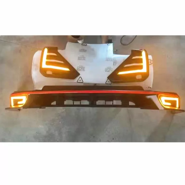 LED Lip guard Fit Toyota Hilux 2020+ - Image 4