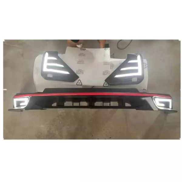 LED Lip guard Fit Toyota Hilux 2020+ - Image 3