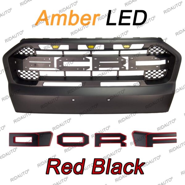 Front Grille Fit 2015-2018 FORD RANGER - Image 3