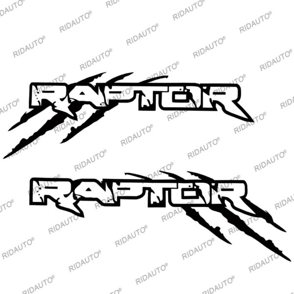 150BSTRP03 RAPTOR Letter Body Sticker - Image 9
