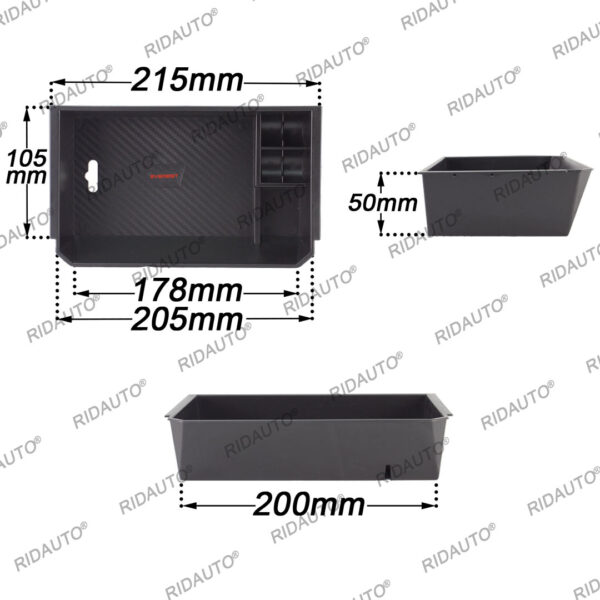 Center Console Tray Fit 2023+ FORD EVEREST - Image 5