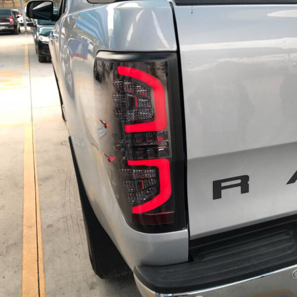 Smoked Black Tail Lamp Fit FORD RANGER 2012-2021 - Image 2