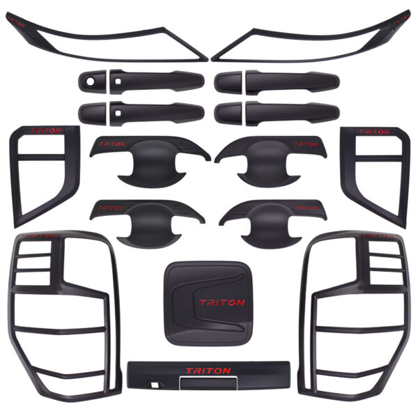 ABS Exterior Body Cover Kit Fit MITSUBISHI TRITON 2024+