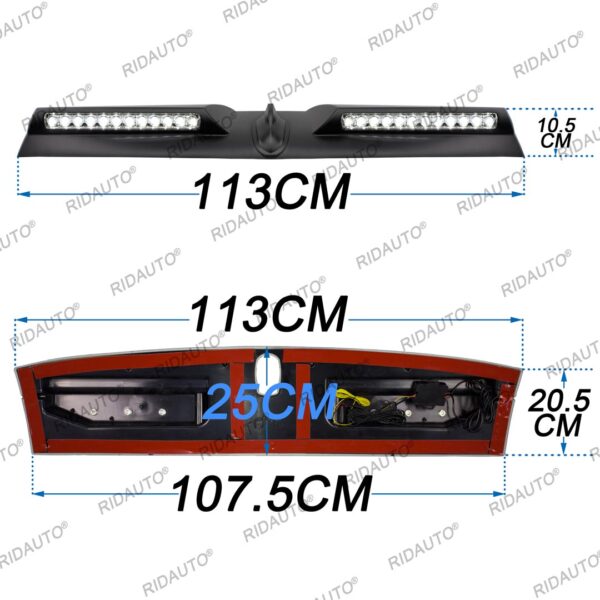 Roof Light Pod For Ford Ranger 2012+ - Image 6