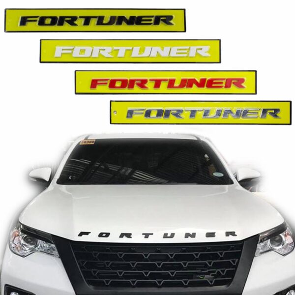 Decoration letter Fit Toyota Fortuner