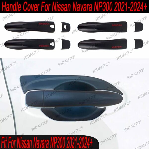 ABS Black Out Caps Kit For NISSAN NAVARA 2021-2024 - Image 2