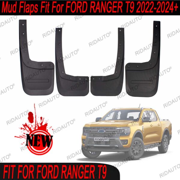 Mud flap Fit 2023+ FORD RANGER T9 - Image 4