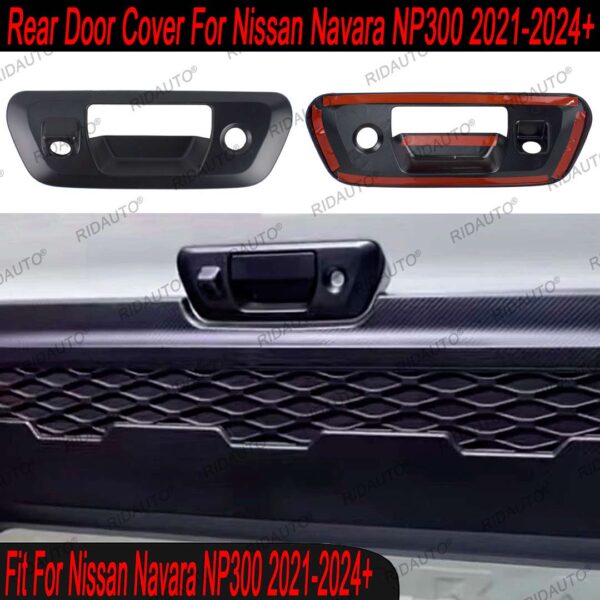 ABS Black Out Caps Kit For NISSAN NAVARA 2021-2024 - Image 3