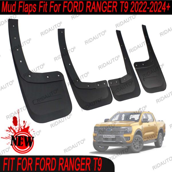 Mud flap Fit 2023+ FORD RANGER T9 - Image 2