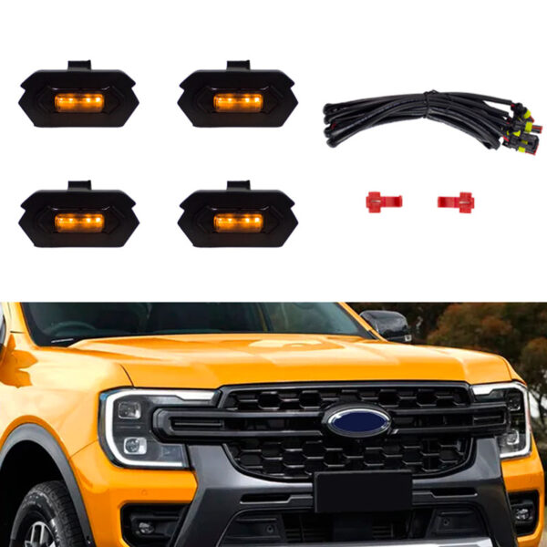 Grill Lights Fit 2023+ FORD RANGER - Image 4