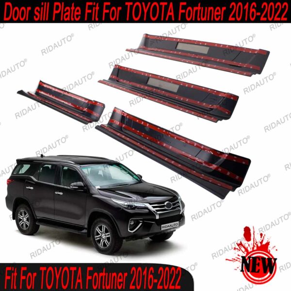 Door Sill Plate For Toyota Fortuner 2016-2022 - Image 2